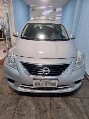 NISSAN VERSA 1.6 16V FLEX SV 4P MANUAL NISSAN VERSA 1.6 16V FLEX SV 4P MANUAL